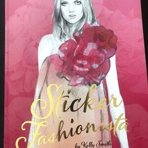 NWOT Sticker Fashionista Book By Kelly Smith